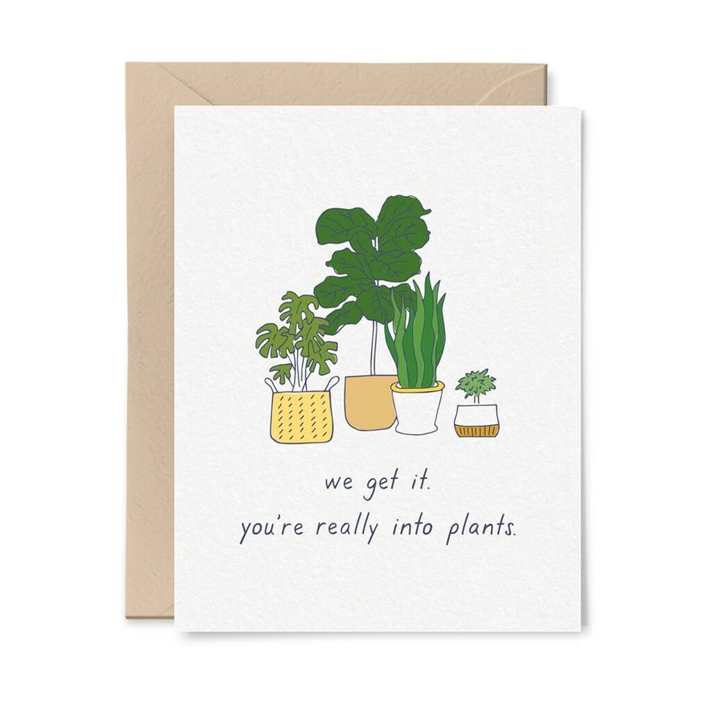 Into Plants Card