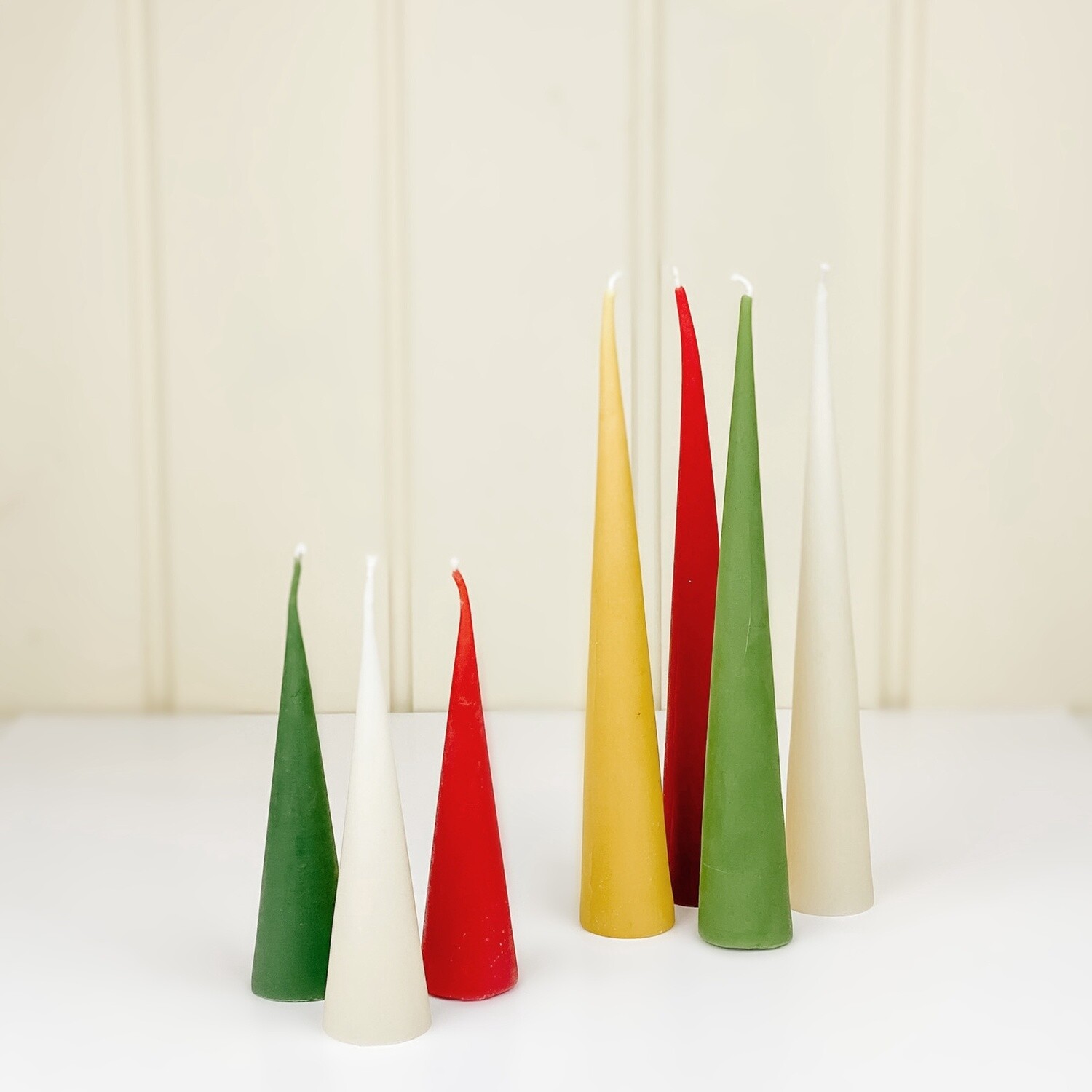 Cone Taper Beeswax Candle