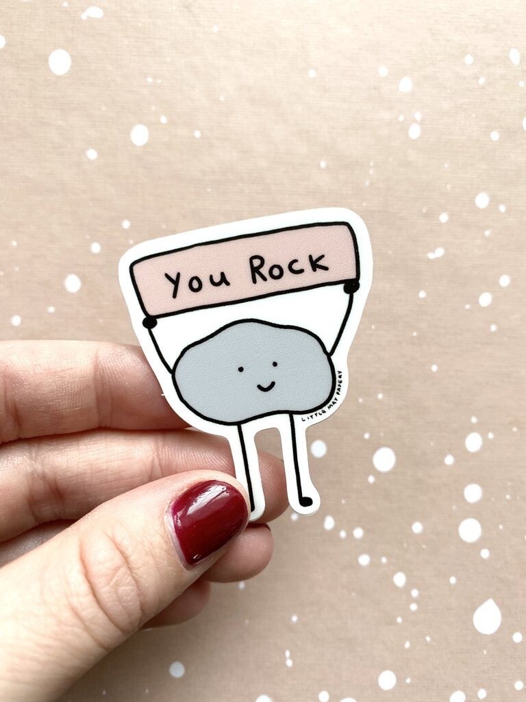 You Rock Vinyl Sticker
