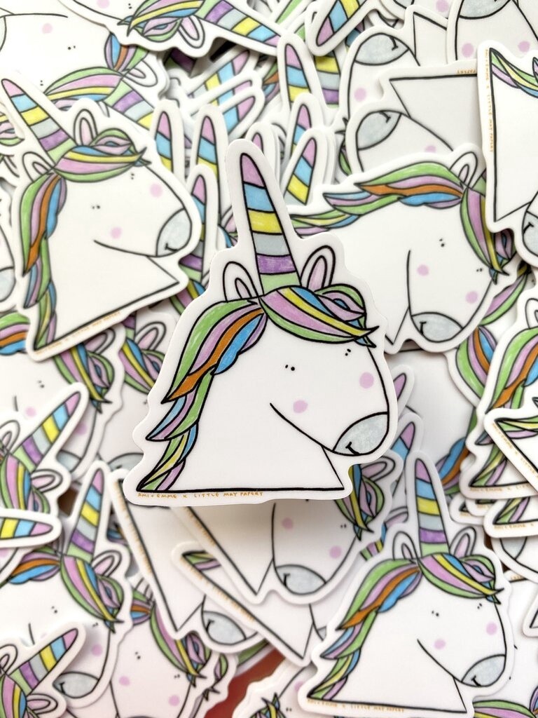 Unicorn Vinyl Sticker