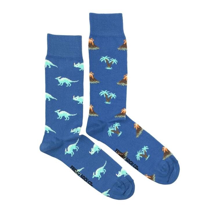 Men&#39;s Volcano &amp; Dinosaur Socks