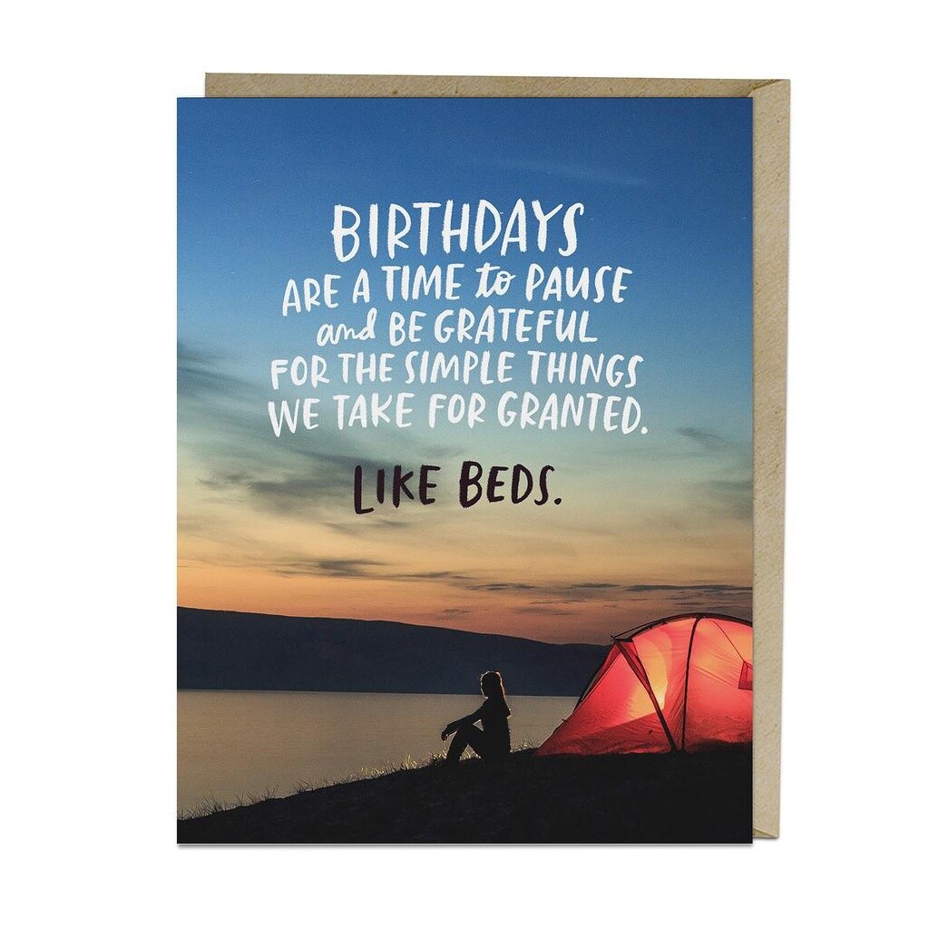 Simple Things Birthday Card