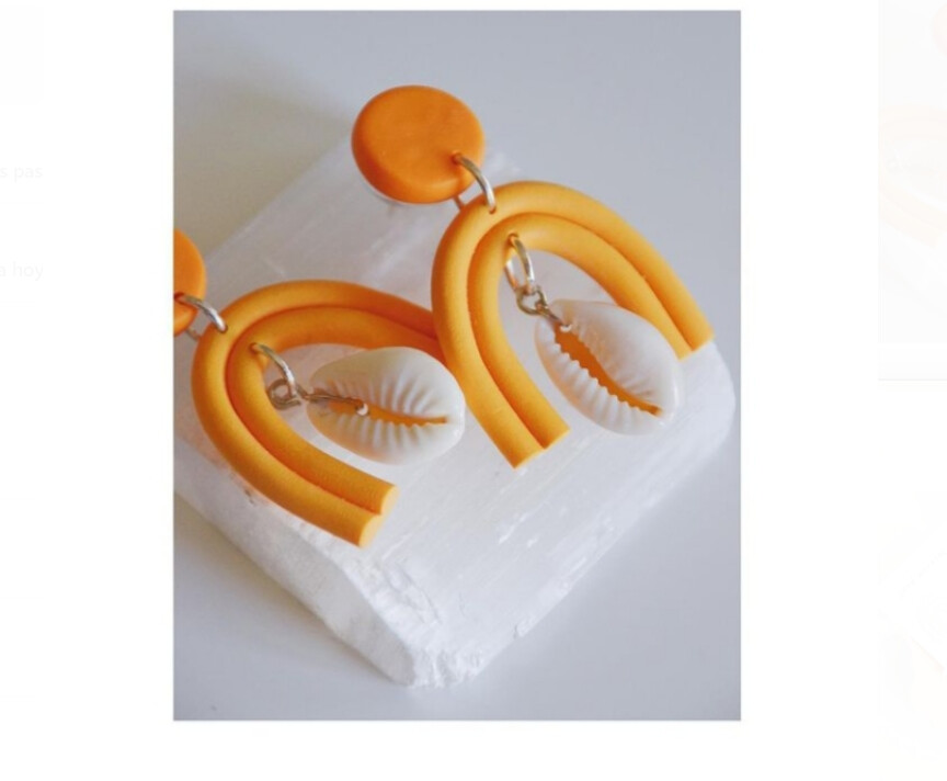 The Seashell Arches, Colour: Tangerine