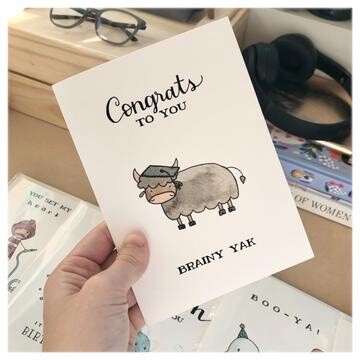 Congrats To You Brainy Yak