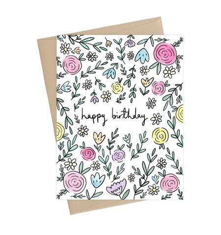 Summer Flowers Birthday