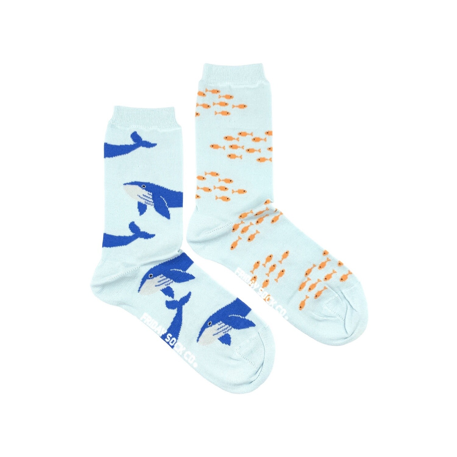 Women&#39;s Fish &amp; Blue Whale Socks