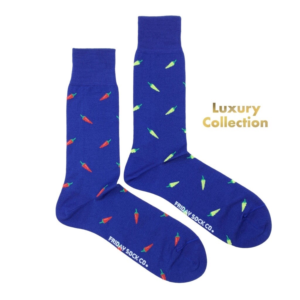 Men&#39;s Luxury Chili Pepper Socks