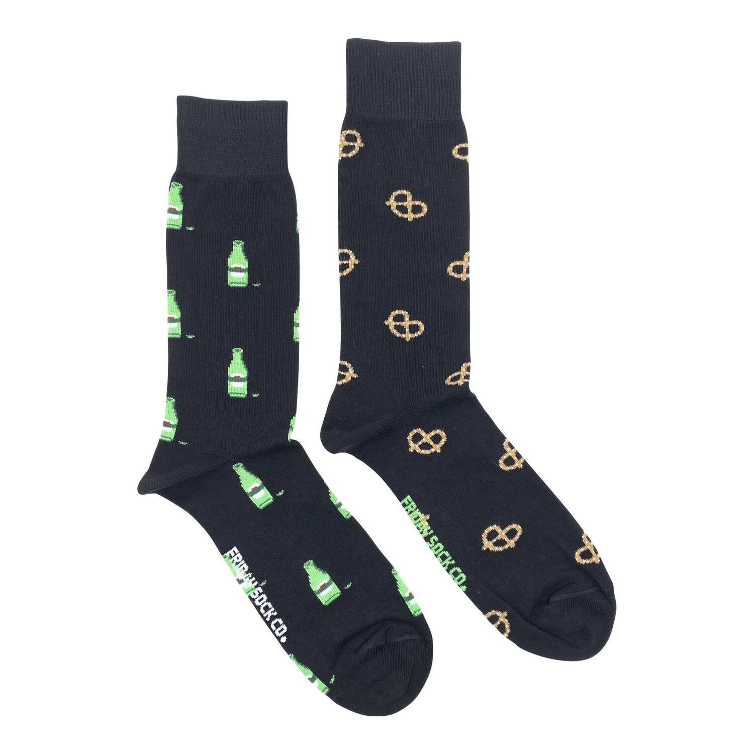 Men&#39;s Beer &amp; Pretzel Socks