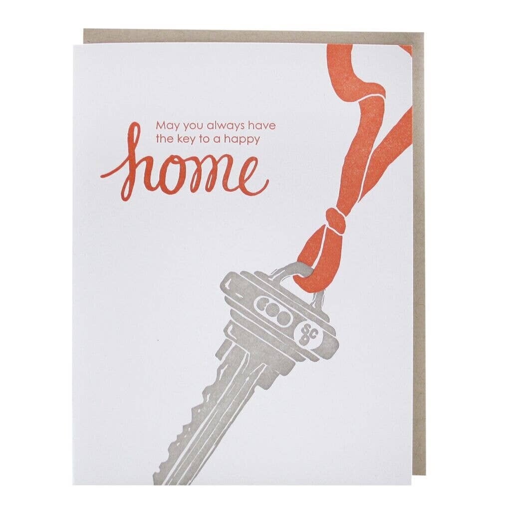 Key To New Home Card