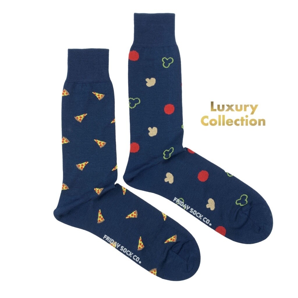 Men&#39;s Luxury Pizza Socks