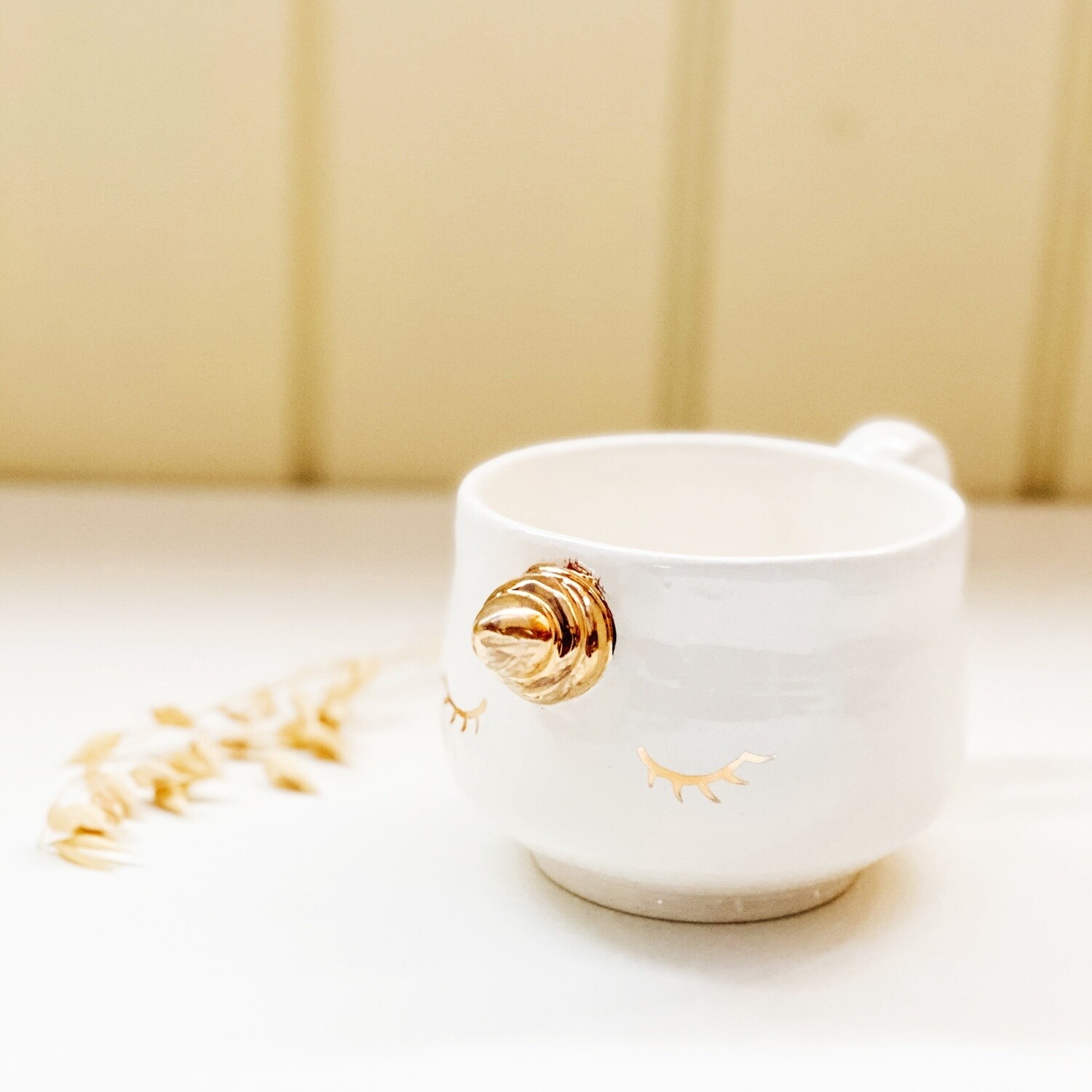 Large Sleepy Unicorn Mug