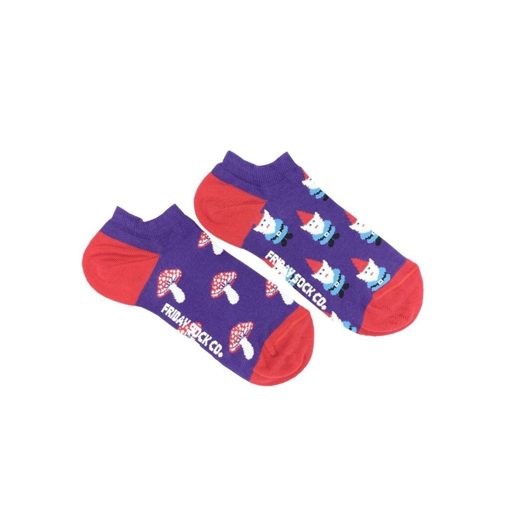 Women&#39;s Gnome &amp; Mushroom Ankle Socks