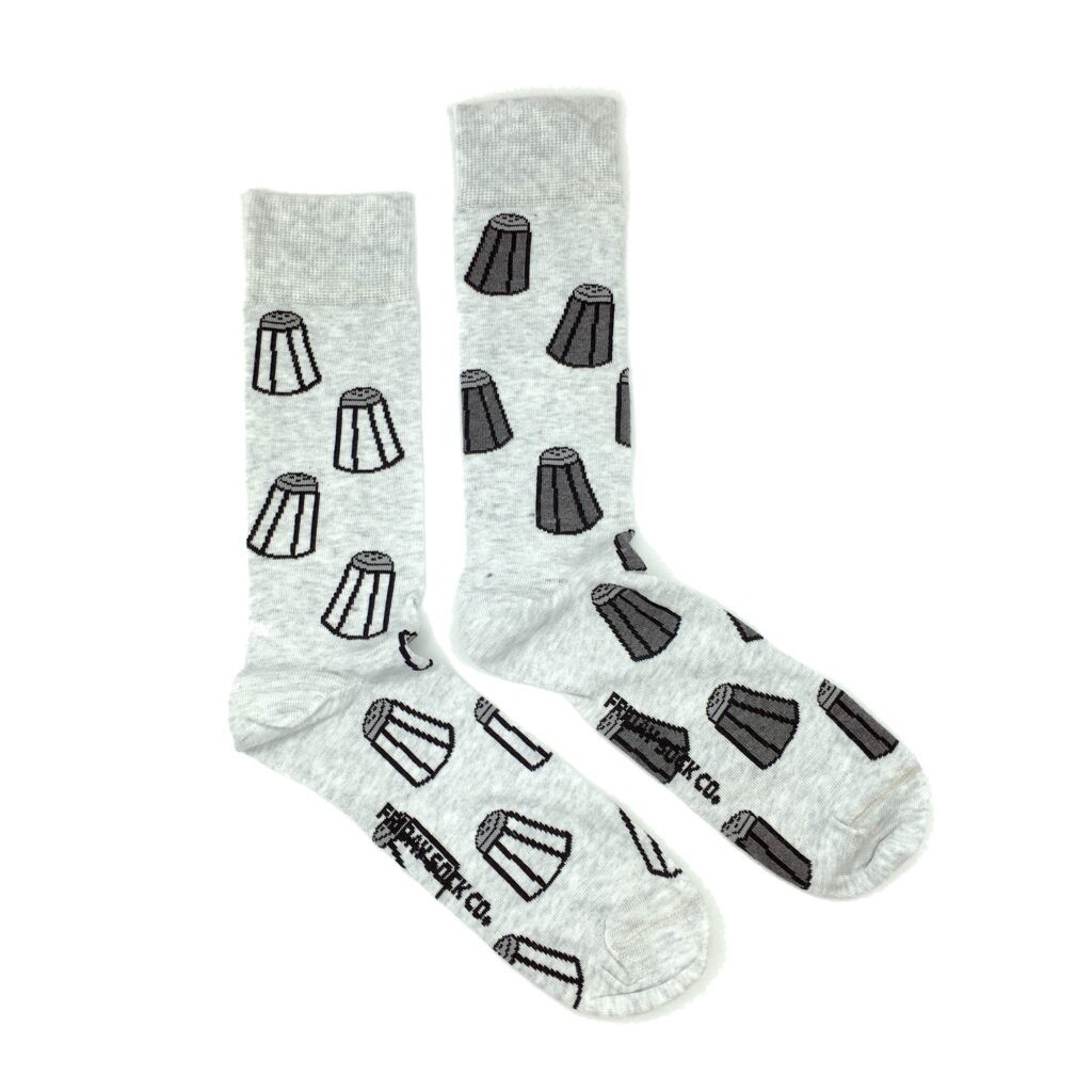 Men&#39;s Salt &amp; Pepper Socks