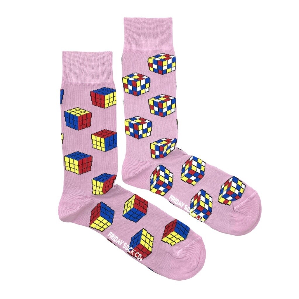Men&#39;s Rubik&#39;s Cube Socks