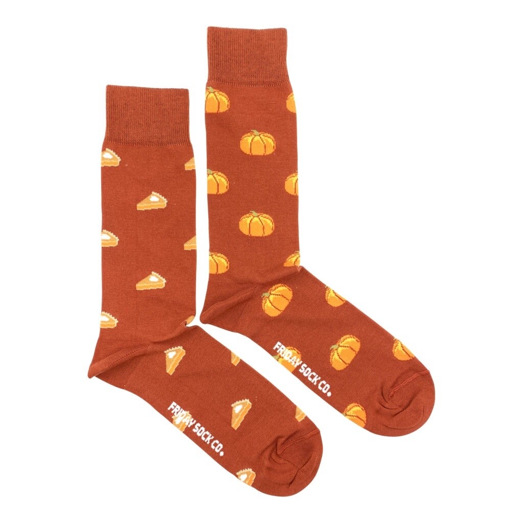 Men&#39;s Pumpkin &amp; Pumpkin Pie Socks