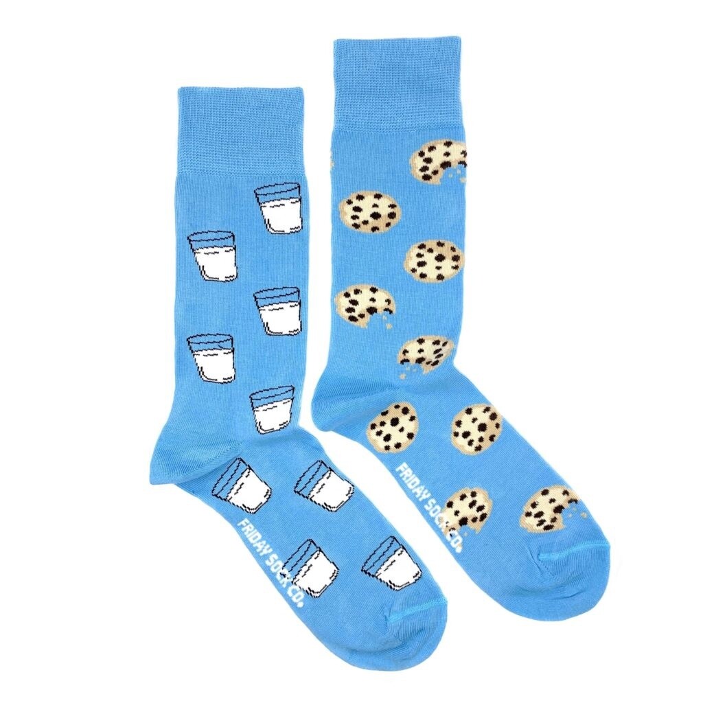 Men&#39;s Milk &amp; Cookie Socks