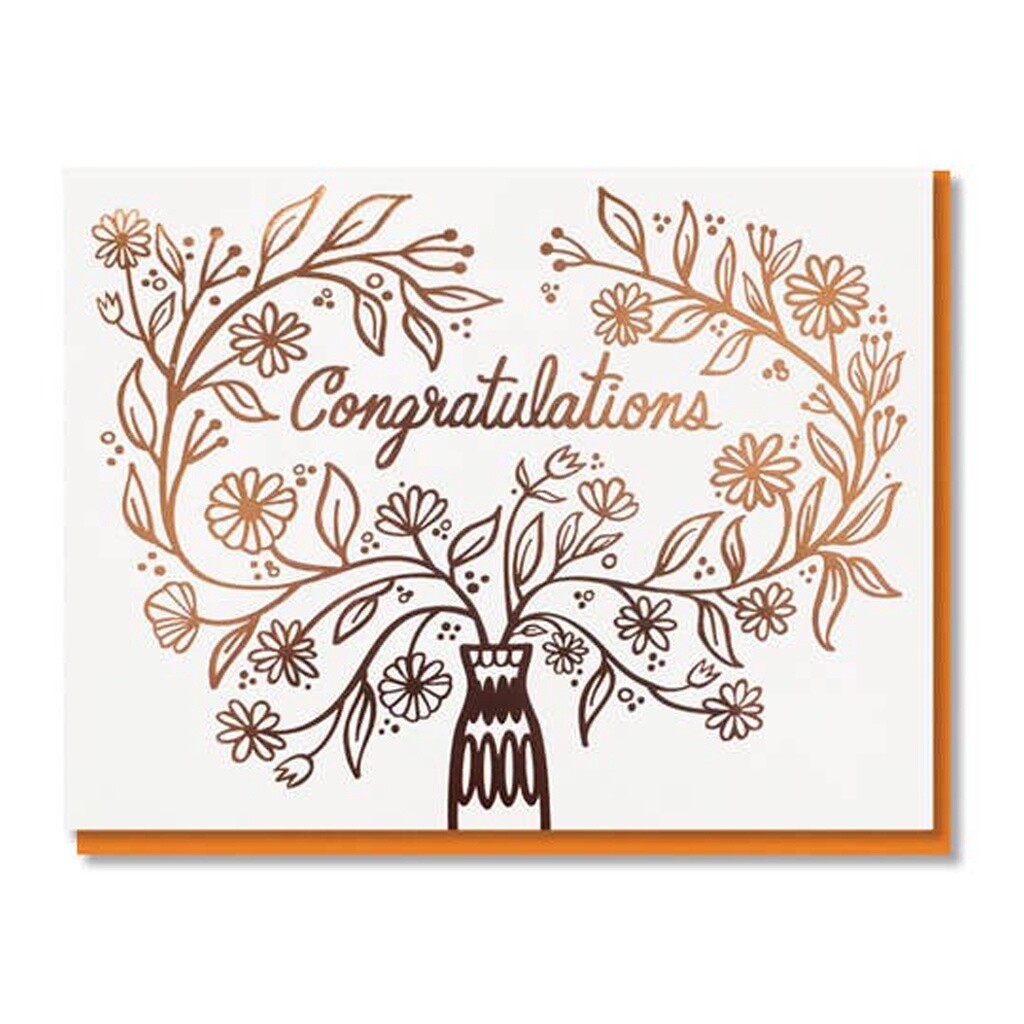 Congratulations Bouquet Card