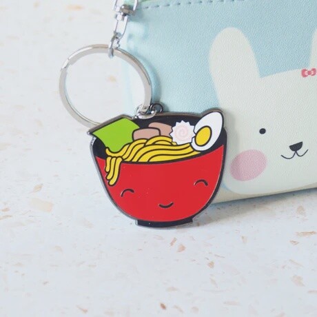 Ramen Noodles Keychain