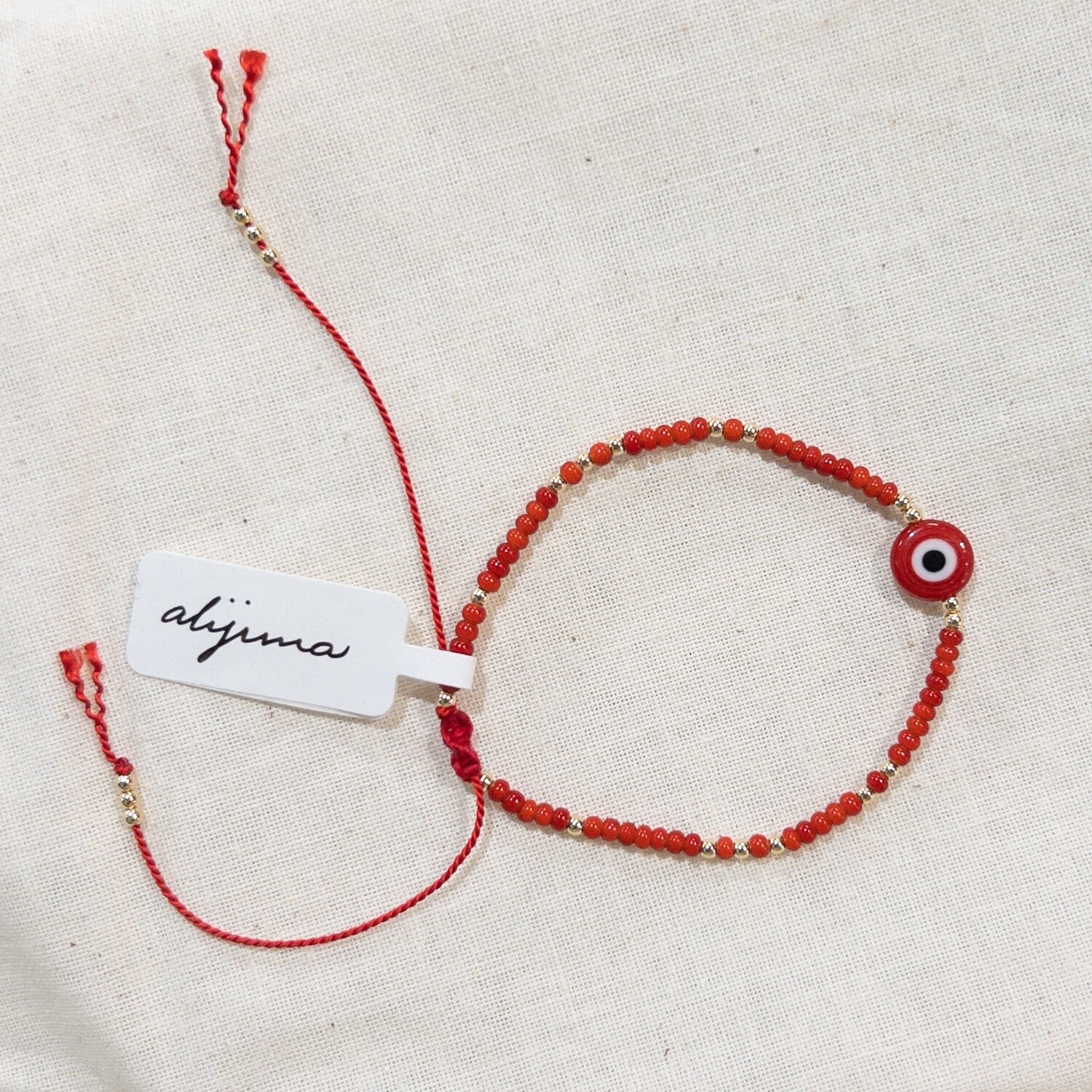Te Veo Single Bracelet &#39;23, Colour: Rojo