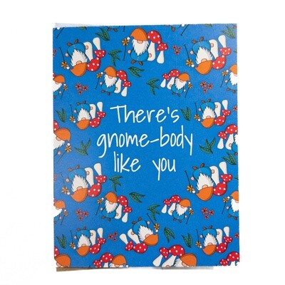 Gnome-Body Greeting Card