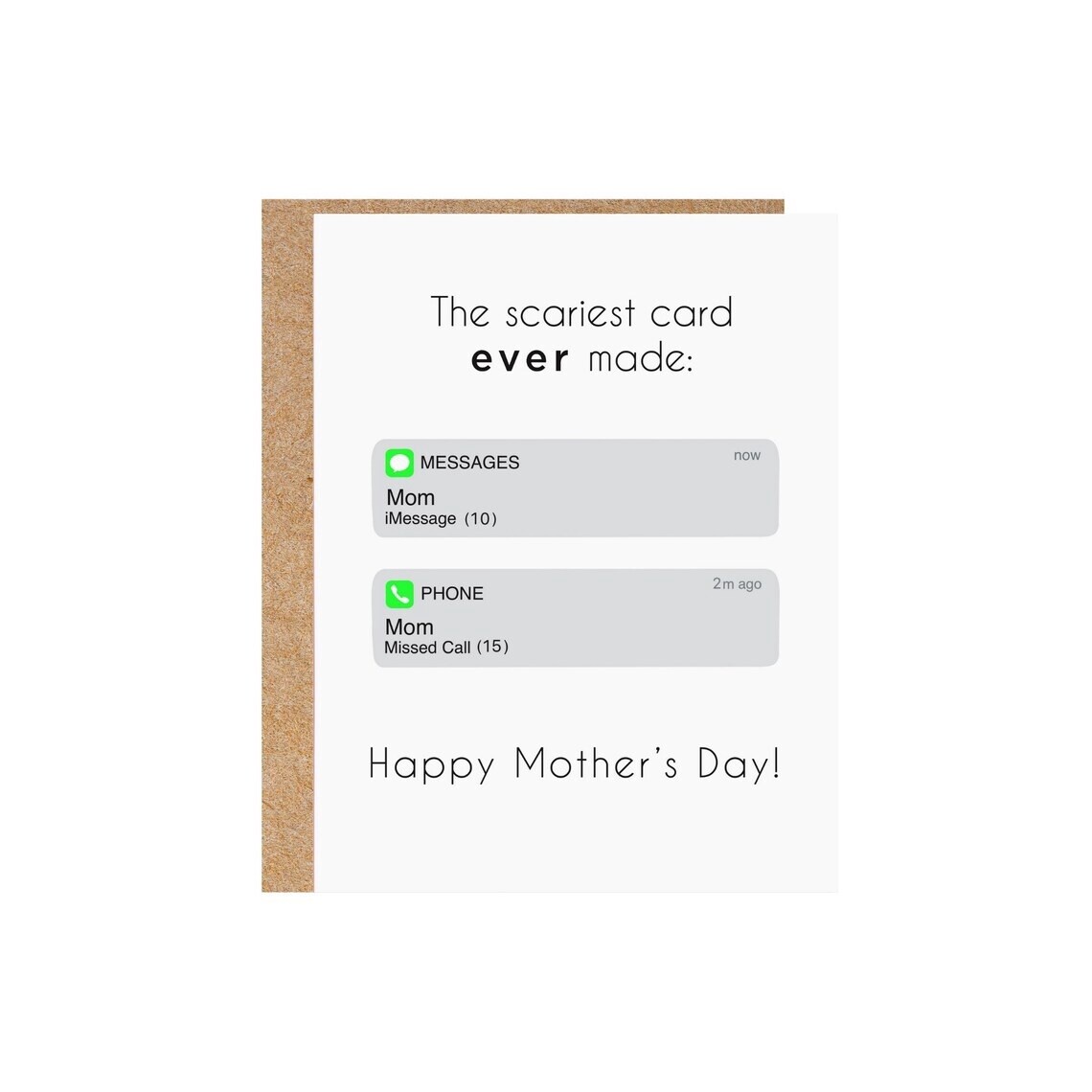 Scariest Mother&#39;s Day Card
