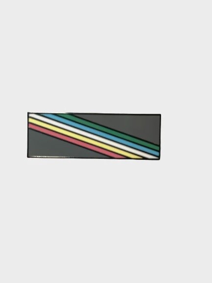Disability Pride Flag Enamel Pin