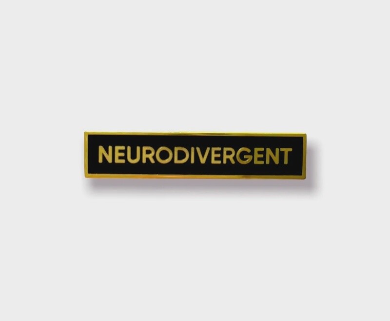 Neuro Divergent Black And Gold