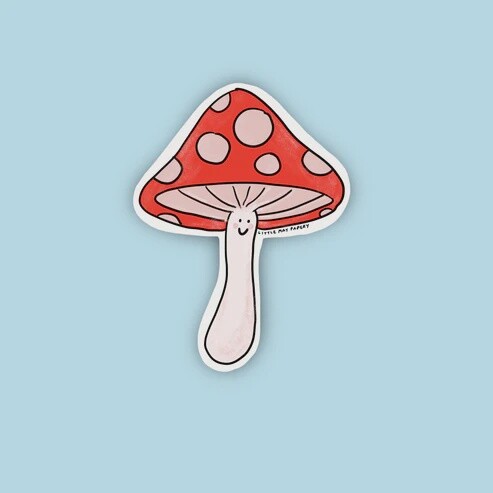 Mushroom Vinyl Sticker
