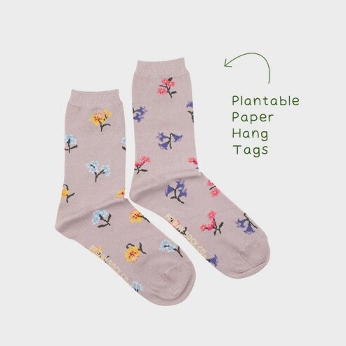 Women&#39;s Wildflowers V2 Socks
