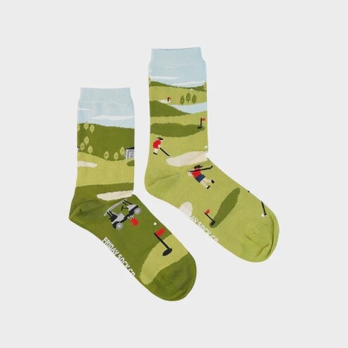 Women&#39;s Golf Scene Socks