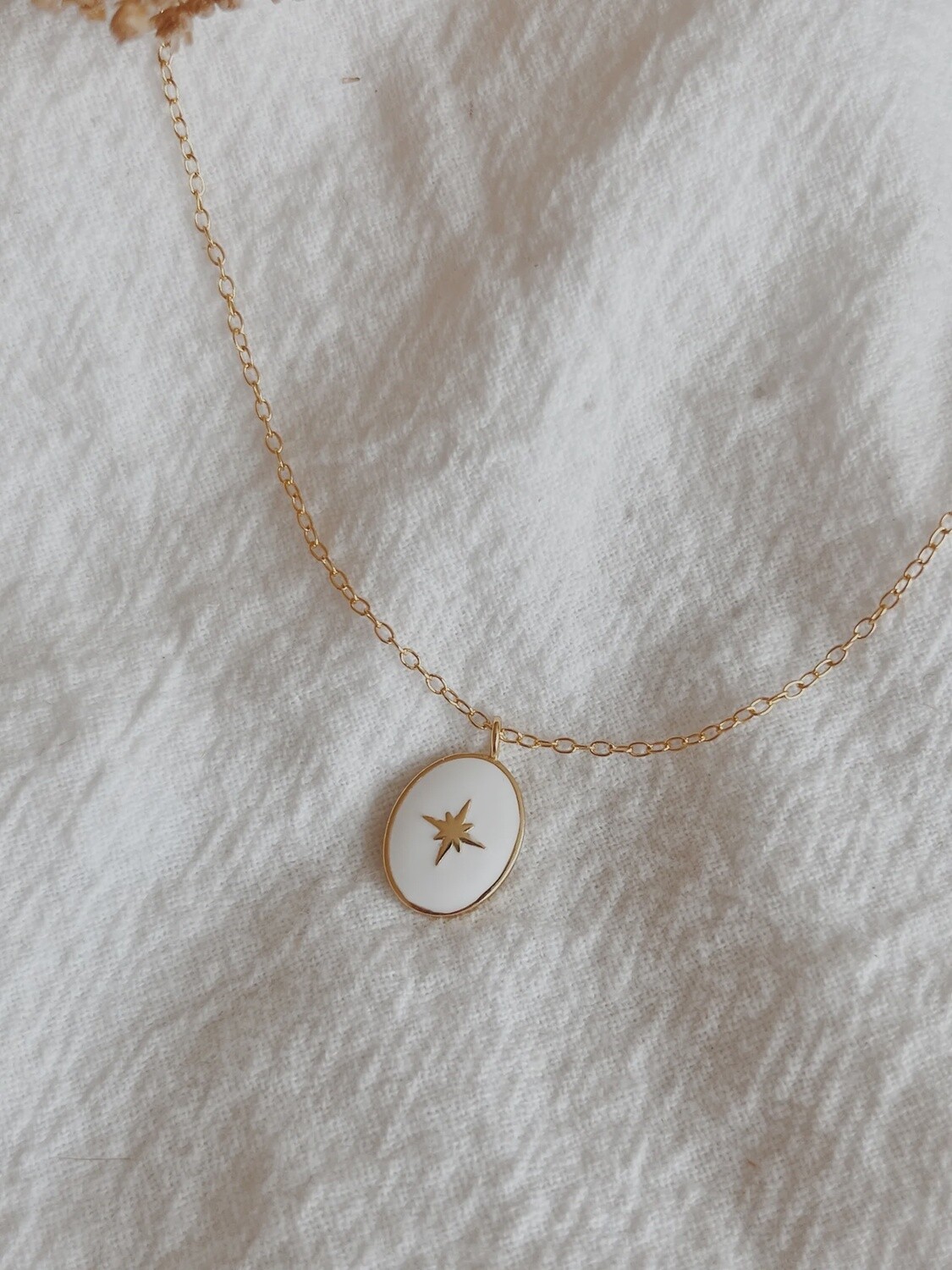 Enamel Star Necklace