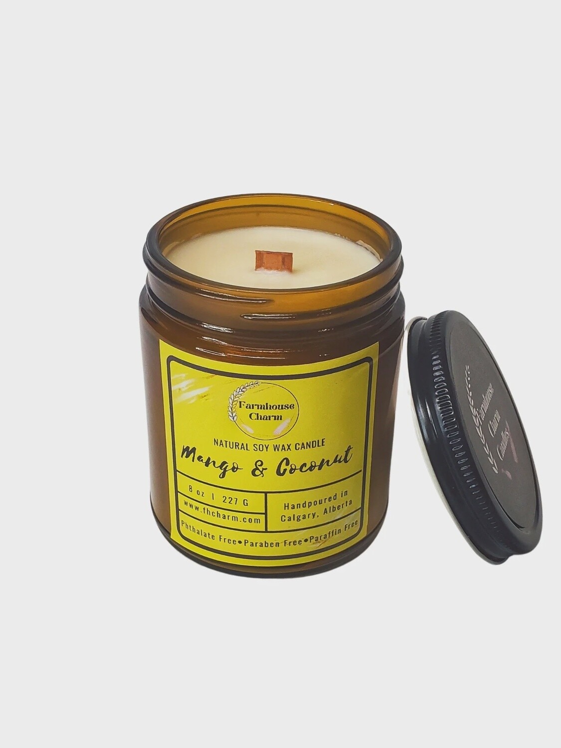 Mango &amp; Coconut Candle