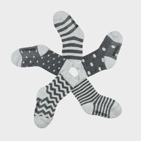 Stripe &amp; Dot Socks