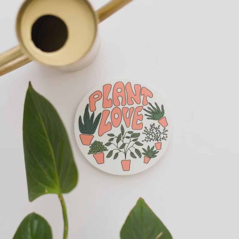 PLANT LOVE VINYL STICKER