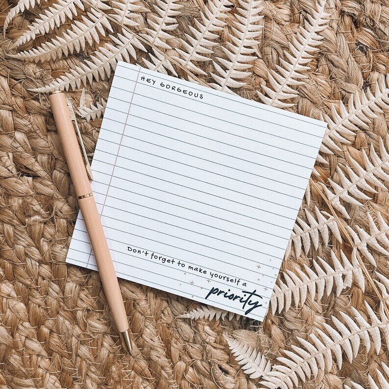 Hey Gorgeous Notepad