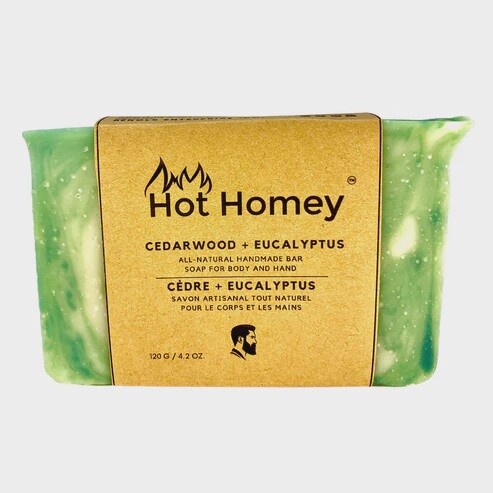 Cedarwood + Eucalyptus Men&#39;s Collection Bar Soap