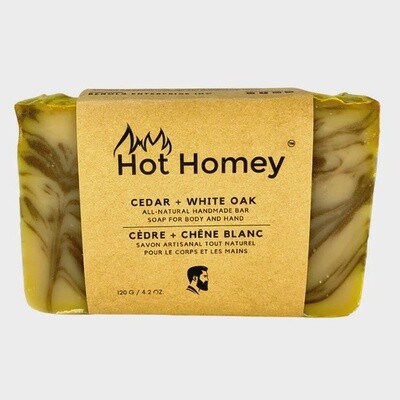 Cedar + White Oak Men&#39;s Collection Bar Soap