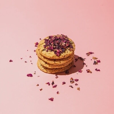 Lavender Rose Cookie