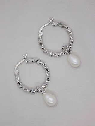 Adelaide Pearl Hoops