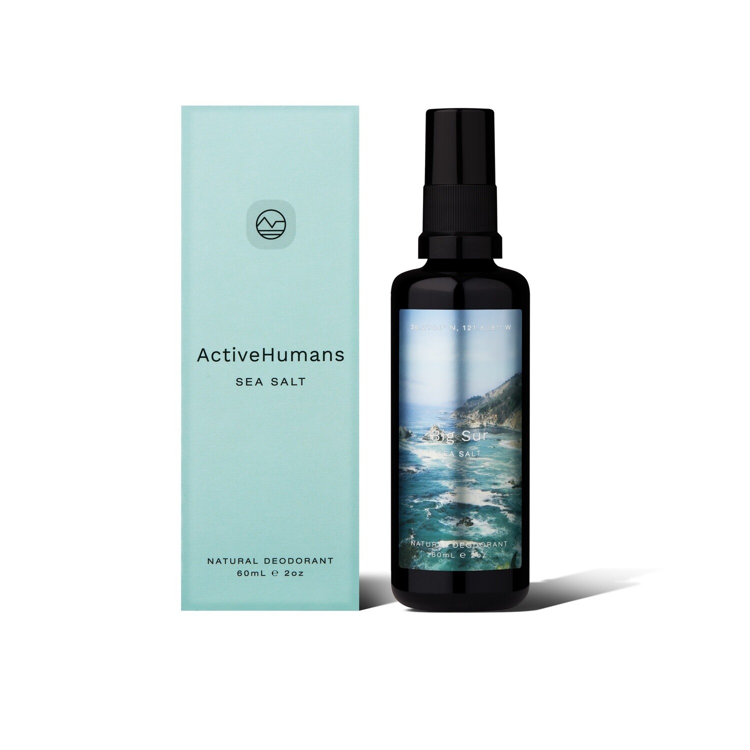 Sea Salt Natural Deodorant, Size: 60 mL