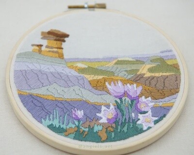 Badlands- DIY Embroidery Kit
