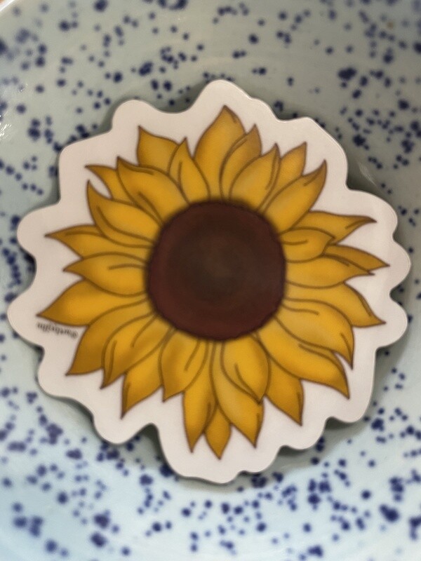 Sunflower Sticker