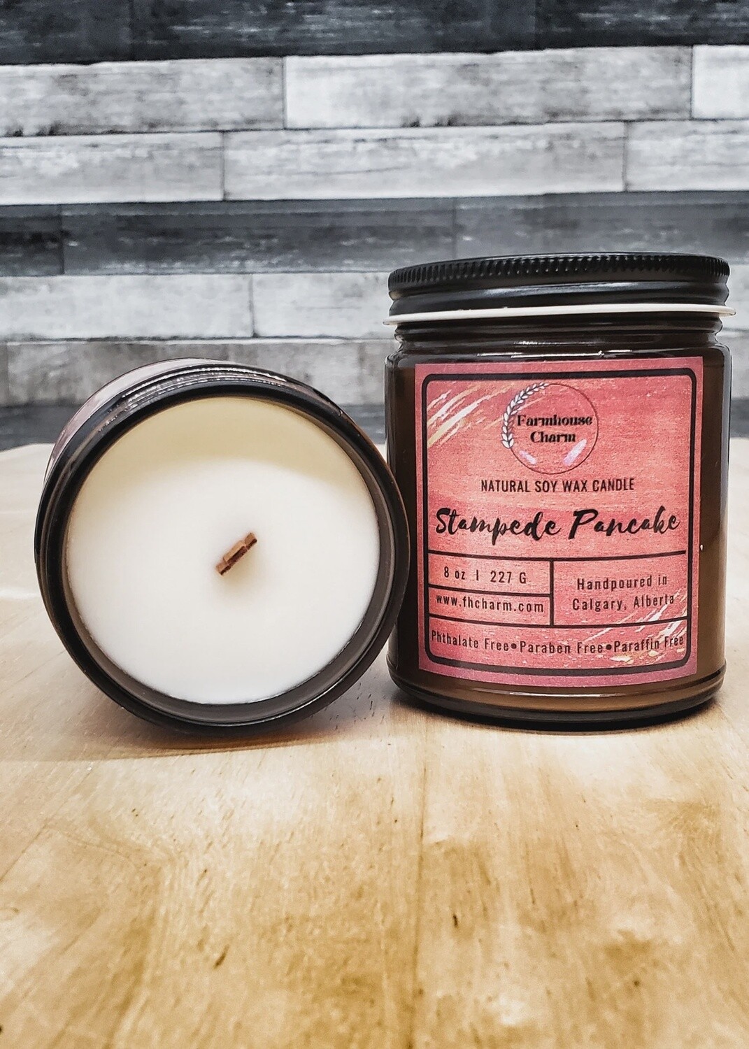 Stampede Pancake Candle
