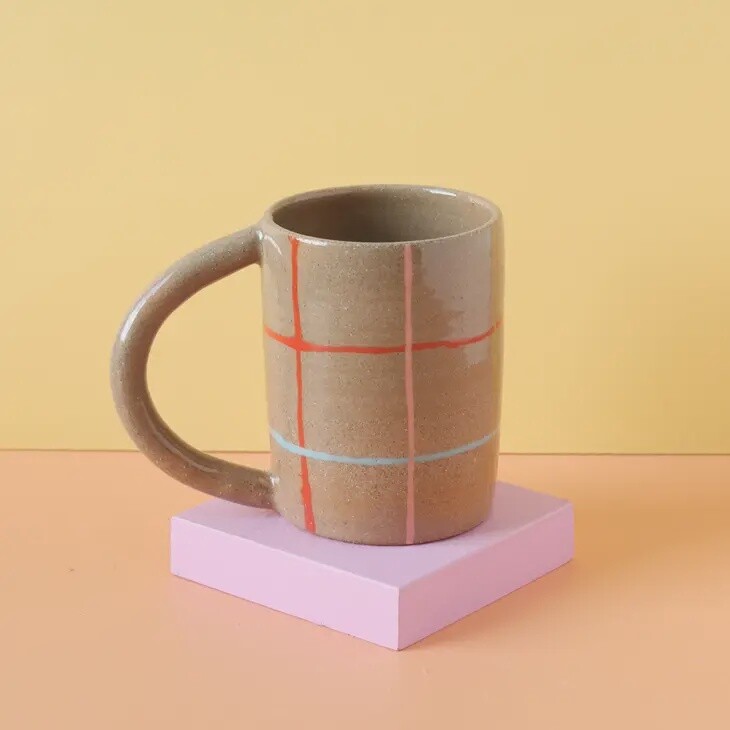 Handmade Ceramic Coffee Mug Multi