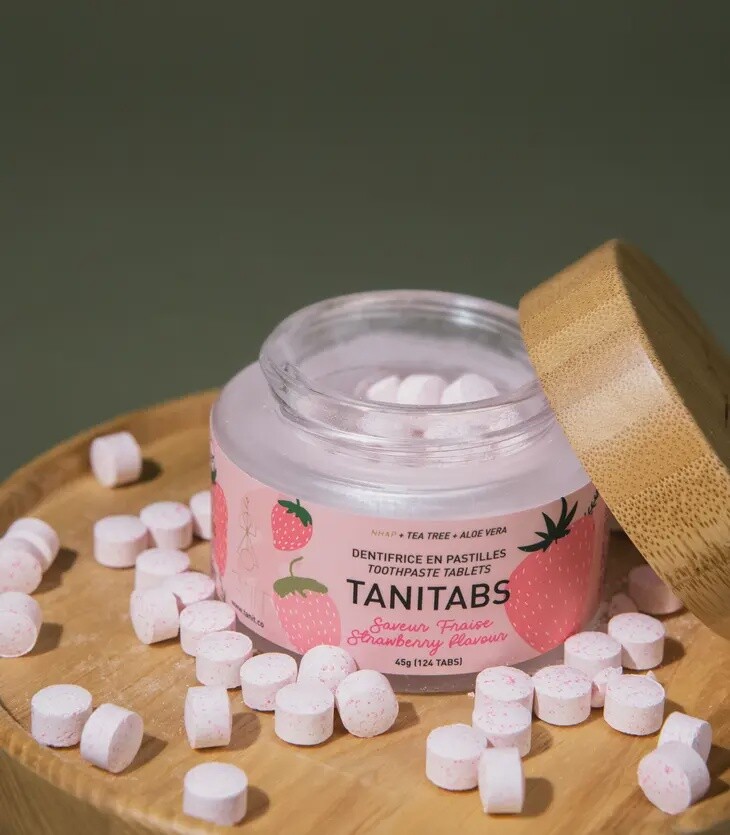 Strawberry Toothpaste Tablets