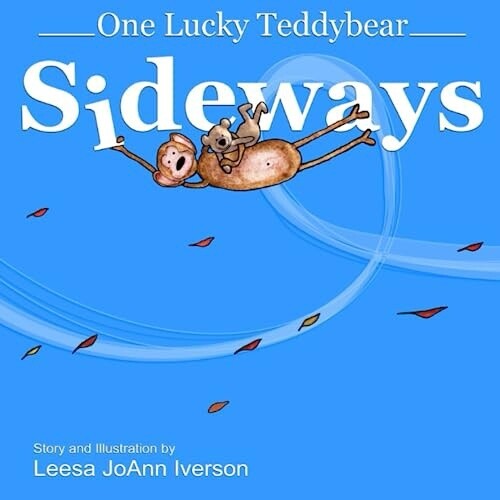 One Lucky Teddybear Sideways