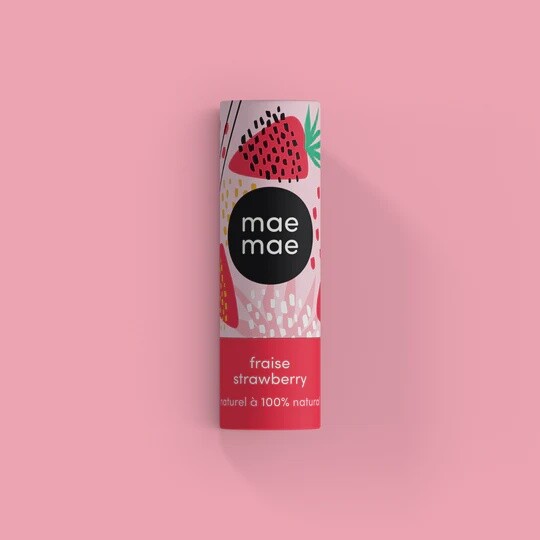 Strawberry Natural Lip Balm