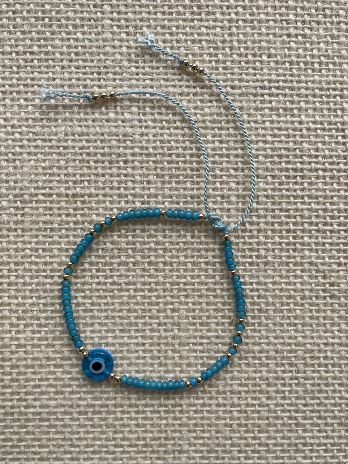 Ojito African Bracelet, Colour: Turquoise
