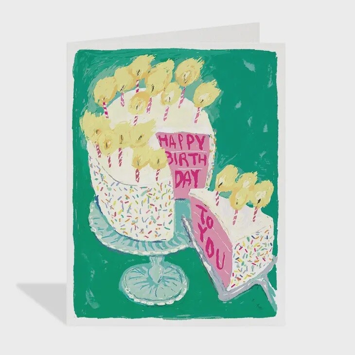 Cake Slice - Birthday Card
