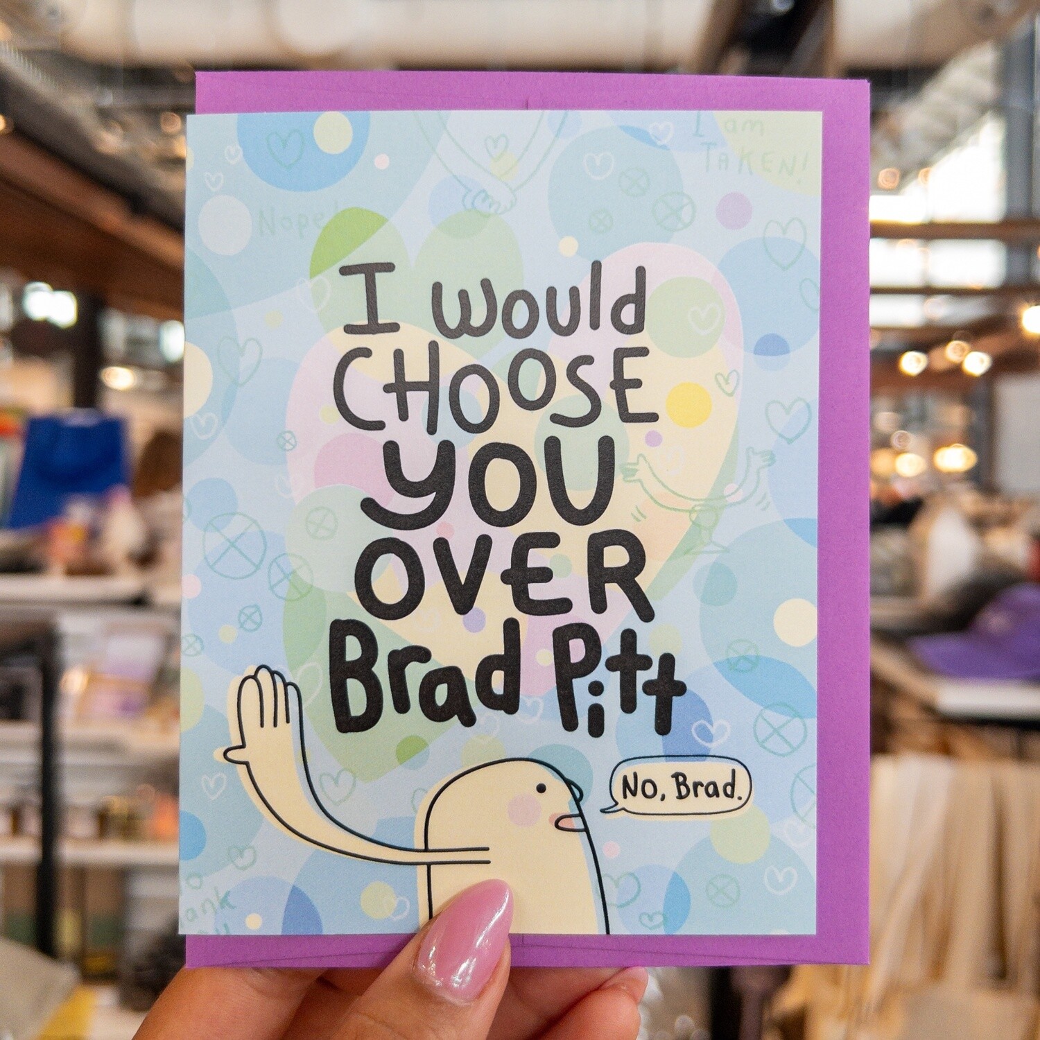 You Over Brad Pitt
